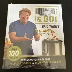 Toss & Go! Quick & Easy Pressure Cooker & Slow Cooker Recipes, Theiss NEW Sealed